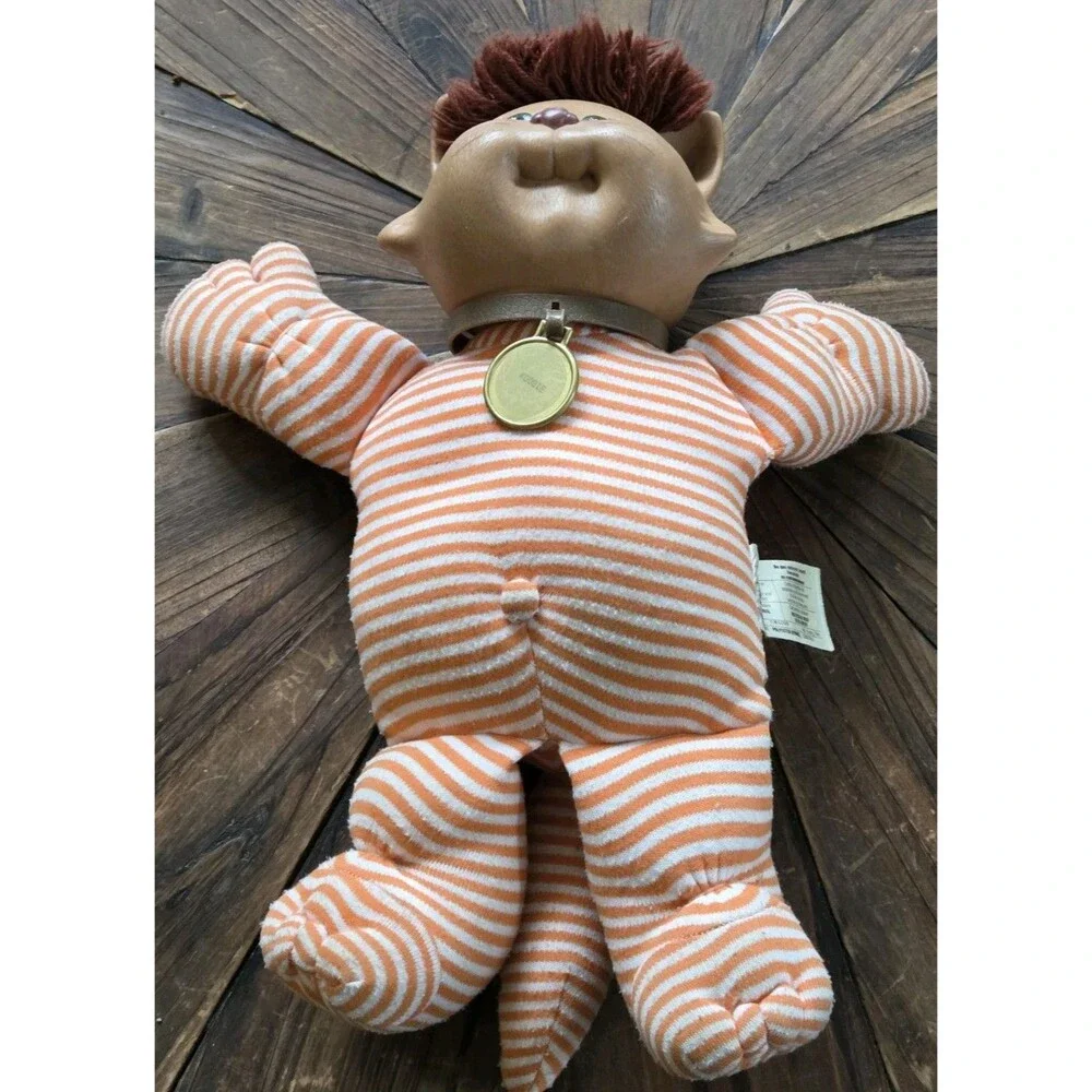 Vintage Cabbage Patch Kids Koosas Cat Doll Coleco 1983 Plush Vinyl Face